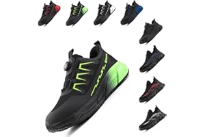 Loiston Scarpe Antinfortunistiche Uomo Donna Scarpe da Lavoro Scarpe Sicurezza Leggere Antiscivolo EU37-46