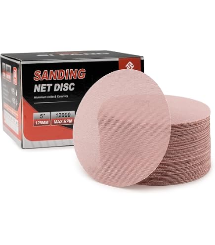 Disco De Malla Rubix 3m 125mm Sanding Discs 3M Xtract Cubitron II Net Disc 710W, 6 X NH, 80 , 120 , 180 , 220 , 240 , 320 , Multi-pack, 12 Por Interior, 20 Por Caja Orbital Sander Discs Lija Malla