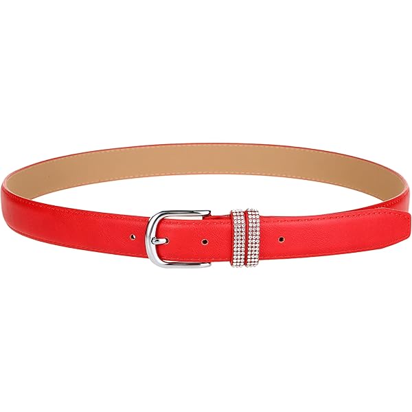 Selighting Cintura Donna In Pelle PU Sottile - Accessorio Moda Per Vestiti, Jeans E Abiti Eleganti - Foto 3