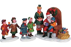 Lemax - Visiting Santa Set of 3