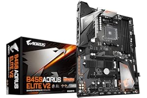 Gigabyte B450 AORUS Elite V2 (AMD Ryzen AM4/ATX/M.2 Thermal Guard/Hmdi/DVI/USB 3.1/DDR4/Motherboard)