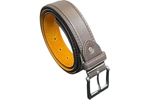 SoBo LEATHER Men's Belt, Trouser Belts for Men, Choice of Colour, Smart Work Belt, Classic Design
