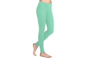 Missloved Plain Stretchy Viscose Lycra Leggings Sizes UK 8-26 * 30 Colours *