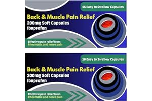 BEMACAR Joint and Muscular Pain Relief | 200 mg Soft Capsules | Helps Ease Muscle, Rheumatic, Joint and Back Pain Relief, Reduce Inflammation, Swelling & Stiffness - 2 Pack