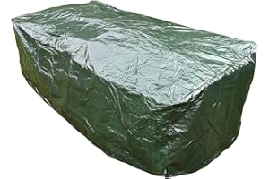 Selections Large Waterproof Outdoor Table Cover Garden Patio Furniture in Green (2.03m)