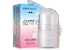 HPBAGGY Roll-on Gel glitterato per il corpo, gel glitterato per il corpo, body gletter, rave Accessories per il viso del corpo, makeup per Halloween Festival Party Rave