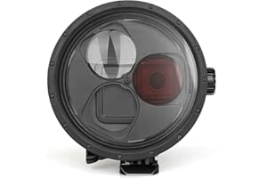 SHOOT Custodia impermeabile con filtro rosso per GoPro Hero 7 Black/Hero 6/Hero 5 Black e impermeabile fino a 45M/147ft