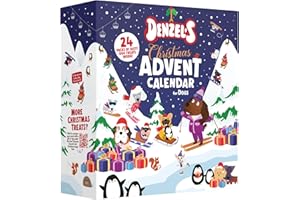 Denzel's Jumbo Christmas Dog Advent Calendar 2025 - All Natural Christmas Dog Treats - 292g