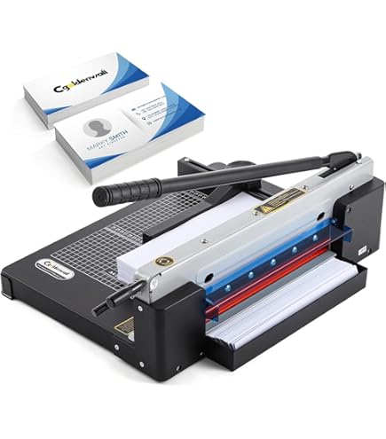 A4 Papierschneider Professionell - Schneidet Bis Zu 444 Blätter Mit HSS Klinge