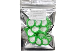 BIOMED SCIENTIFIC Spritze Filter PES (polyethersulfone) 25 mm Durchmesser 0,45 um Poren nicht steril 10 Stück