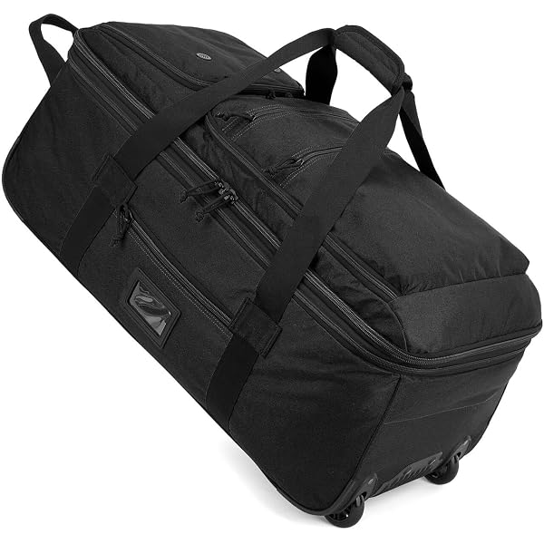 Valise Souple David Jones à Roulettes - Grande Taille 120L (76x38.5x41.5 Cm) - Toile Polyester 600D Résistante - Cabine Aussi Disponible - 9