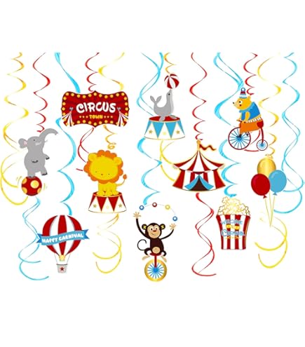 9 Unidades Decoración Mesa Carnaval Panales Abeja 3D Circo Payasos - Fiesta Infantil Cumpleaños