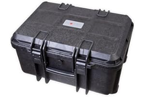 NOMIS Hartschalenkoffer Outdoor Cases 50 x 38,7 x 25,4cm Staub- und wasserdicht schwarz mit Rollen