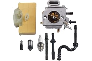 Hippotech Carburador con Filtro de Aire Motosierra para Stihl MS290 MS310 MS390 029 039
