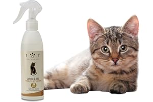 101 LOVE FOR PET Shampoing à sec naturel et végétal pour chat, 250 ml, sans besoin d'eau ou de rinçage, pour un lavage à sec efficace, ligne 101