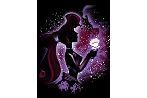 Youtheart Diamond Painting Megara Diamond Art, 5D Full Drill Cross Stitch Embroidery Kits, DIY Wall Décor