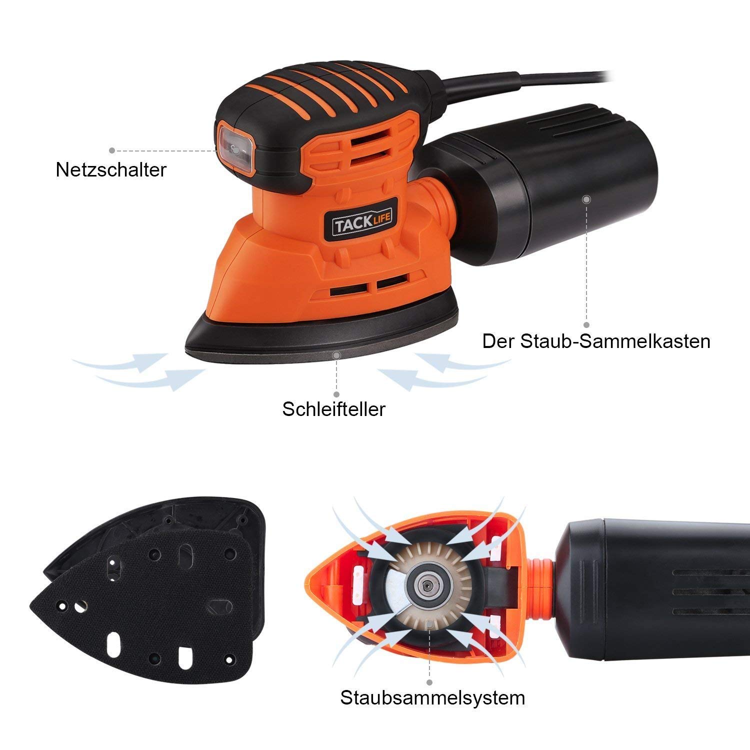 TACKLIFE-Multischleifer