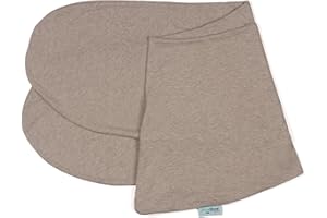 ‎PIC BEAR pic Bear Replacement Cover for Nursing Pillow – High-Quality Cuddly Jersey Cotton for Positioning Pillow – Side Sleeper Pillow – Classic 190 cm – Linen Melange