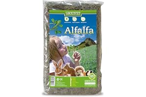 ARQUIVET Alfalfa för gnagare 500 gr - Kaninmat, marsvin, hamstrar, chinchillor, naturlig mat - foder för små tamdjur - Näring