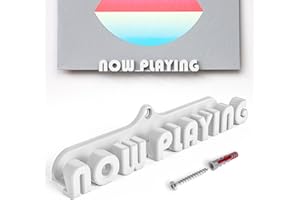 Mobilefox Support mural universel pour disques vinyles - Blanc