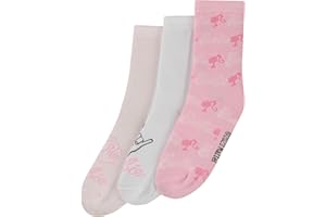 ONOMATO! Barbie dziewczęce skarpety dziecięce, 3 pary