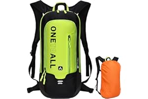 LOCAL LION Sac à Dos Vélo 6L/10L/12L, Petit Sac à Dos Ski Sac Vtt Homme Femme pour Randonnée Moto Cyclisme Sport Voyage Course Ultraléger Respirable