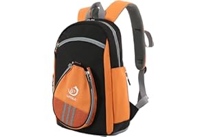 harayaa Table Tennis Racket Bag Sports Backpack Practical Water Resistant Ping Pong Paddle Case with Shoe Compartment for Outdoor