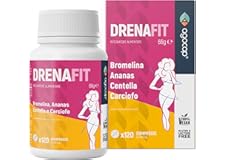 Drenante Linfatico con Bromelina, Centella Asiatica e Finocchio – Supporto Drenaggio Liquidi e Benessere Corpo, Antiossidante con Bromelina forte, Carciofo e Tarassaco – 120 cpr Agocap