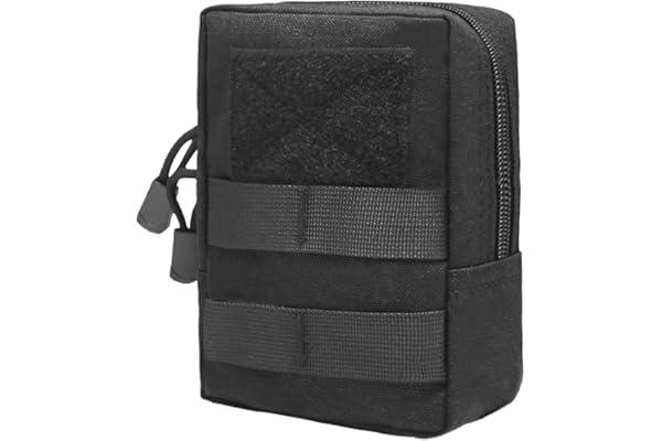 Azarxis Pochette EDC Sacoche Ceinture Tactique Sac Militaire Poche Molle Sac Banane pour Randonnée Jeu de Guerre CS Camping