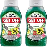 2 x Get Off My Garden Cat & Dog Repellent 460g+40%