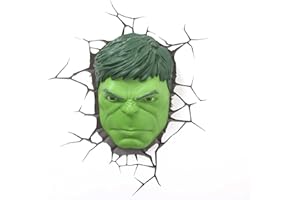 3DLIGHTFX 3D Light FX Marvel Hulk 3D Deco LED da Parete