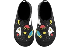 Kyopp Chaussons Enfant Garçon Respirant Pantoufles Filles Doux Antidérapant Chaussette Chaussures Unisexe