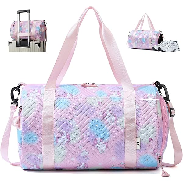 Barbie Sac De Sport & Sac à Bagages Enfant – Accessoire Officiel, Idéal Cadeau Fille & Ado
