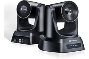 TONGVEO HDMI PTZ Camera 20X Optical Zoom, Church Live Streaming USB 1080P 60fps Camera for Worship Services Online Conference, Works with Zoom, Skype OBS Easy to Set Up…