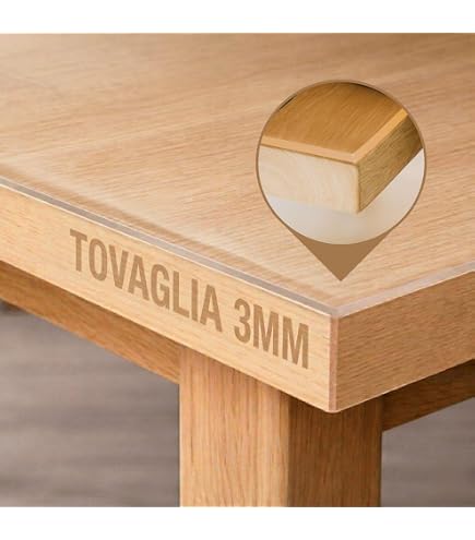 Artwelt Pellicola per Tovaglia Trasparente per Tavolo 2.0 per Tavolo