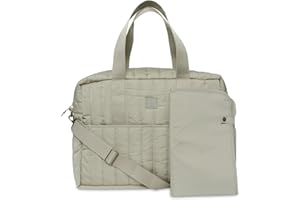 Jollein Torba do przewijania Puffed Moos – Olive Green – odporna na działanie wody – torba do wózka dziecięcego – wielofunkcyjna – oliwkowa zieleń, olive green, Współczesny