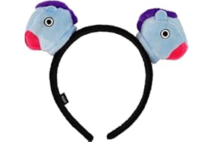 Concept One Womens BT21 LINE FRIENDS 3D Plush Embroidered Headband, MANG, MANG, One Size