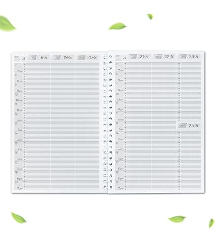 Weekplanner 2026, A4, agenda voor de hele week, 2 kolommen, 15 minuten Weekplanner 2026, A4, agenda voor de hele week, 2 kolommen, 15 minuten