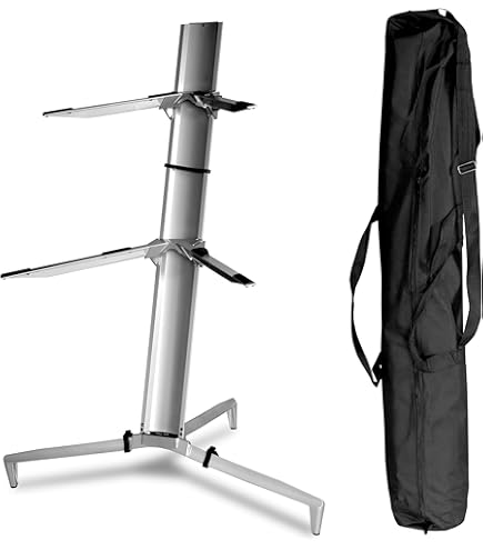 Tristar Z-80 spider style double keyboard stand : Amazon.in