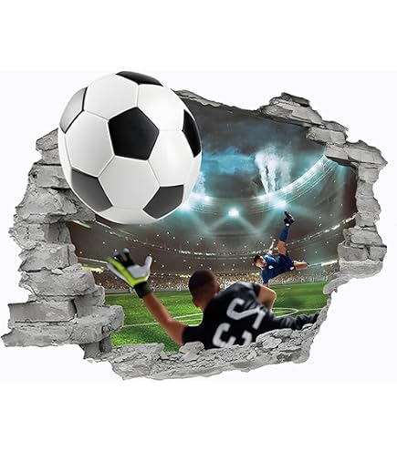 Set Di 3 Ganci A Muro A Forma Di Pallone Da Calcio - Resina, 13 Cm, Per Cappotti, Asciugamani, Chiavi