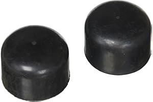 Gibraltar Accessori Batteria Set Piedini in gomma per 1 1/2" Rack Tubi (2 Pezzi), SC-RF/R