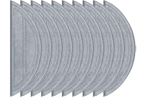 FACAIIO Panno di ricambio in microfibra per robot aspirapolvere Roborock Q10 S5/Q10 S5+/ Q10 VF/Q10 VF+/ Q10V/Q10V + (confezione da 10)