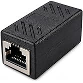 PrimeX PX-HQC6 RJ45 Dişi Dişi Ethernet Ara Aparatı, CAT5E/CAT6 LAN Kablo Birleştirici, Gigabit Network Kablo Uzatma Adapt&ouml;r&uuml;,
