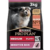 Pro Plan Medium Puppy Somonlu Tam Kuru Orta Irk Yavru K&ouml;pek Maması, 3 kg