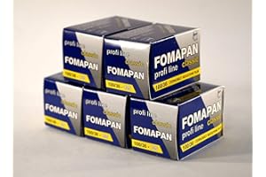 100 Fomapan asa in bianco e nero 35 mm pellicola 36 esposizione , 5 confezione da