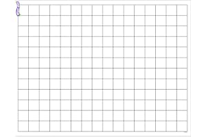 TREND ENTERPRISES INC. Trend Graphing Grid (Small Squares) Wipe-Off Chart, Classroom Decor, 17" x 22"