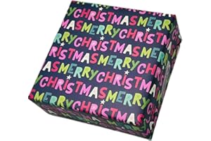 arkamii carta da regalo formato 86 x 64 cm disegno natale natalizio 3 fogli formato grande (ND7)