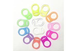 WENFEIER Anello in silicone adattatore per ciuccio con tettarella Mam NUK