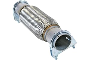 ‎FERROZ Flexrohr 45 x 200 Vorderrohr Montage ohne Schweißen INTERLOCK für VW Polo 9N