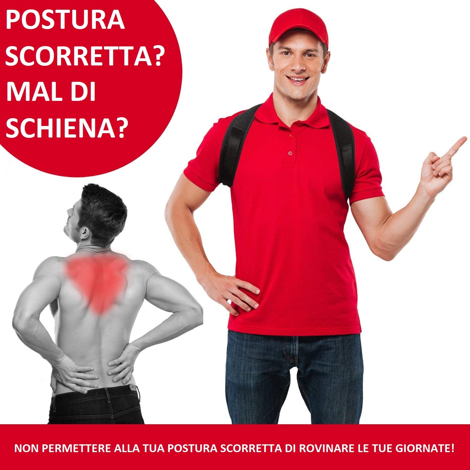 Corsetto Postoperatorio Con Cintura Toracica Per Sterno E Torace Taglia S - Foto 13